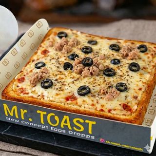 Pizza Toast Thon Olive