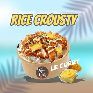 Rice Crousty Le Curry