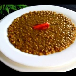 العدس بالتقلية