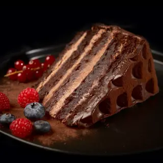 Gâteau Américain Chocolat Noir