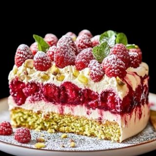 Céleste Pistache Framboise