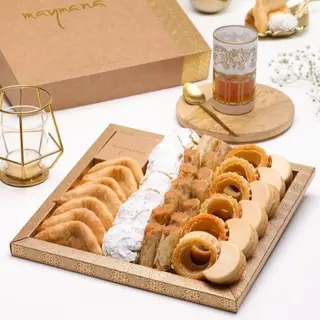 Petit plateau de gâteaux beldi