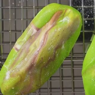 Trompe loeil pistaccio kunafa