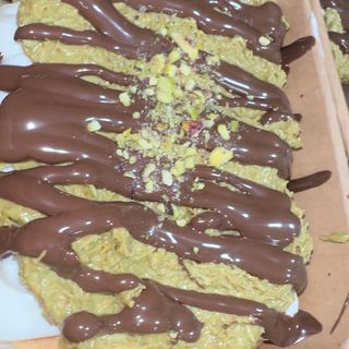 Tres leches kunafa pistaccio