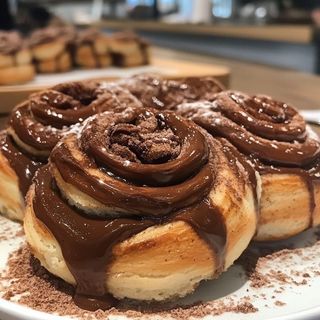 Cinnamon roll nutella oreo