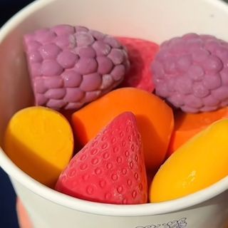 Icecream fruits