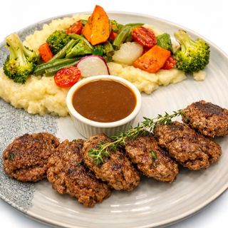 Plat viande hachée (585kcal)