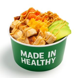 Healthy chicken bowl 