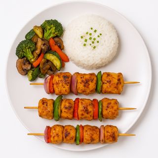 Brochettes poulet 