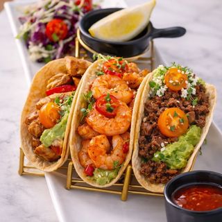 Healthy Trio Tacos