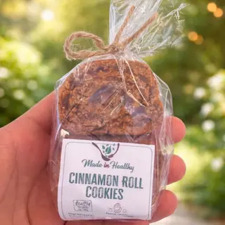 Cinnamon roll cookies