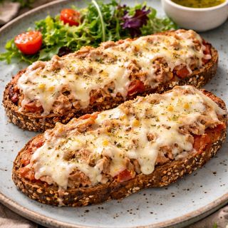 Tartine pizzaioli al tonno