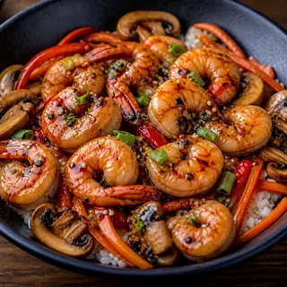 WOK GAMBAS TARIYAKI