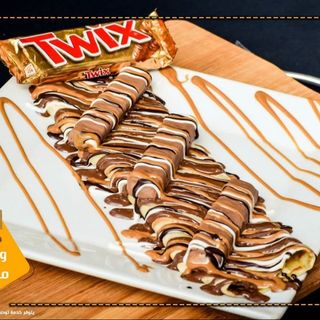 Crêpe twix nutella
