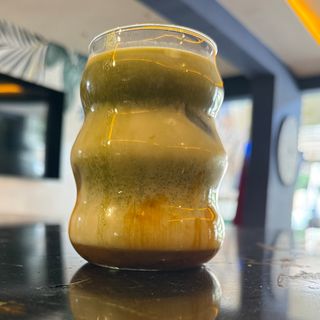 Matcha caramel cannelle