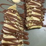 بغرير نوتيلا بنان baghrir nutella banane