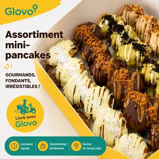 Assortiment mini pancakes 20pcs.