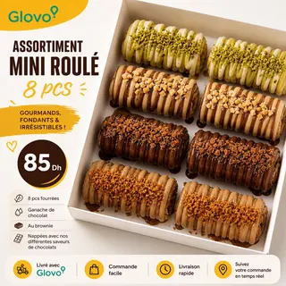 Assortiment miniroulés 8pcs