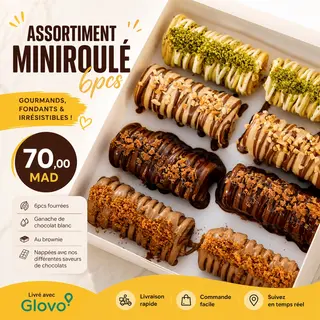 Assortiment Miniroulé 6pcs