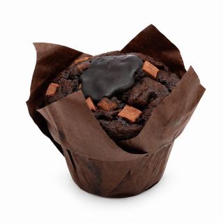Dark Chocolate Cream Muffin