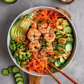 Shrimp Poke Bowl