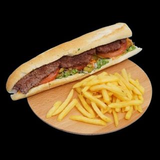Sandwich viande hachée