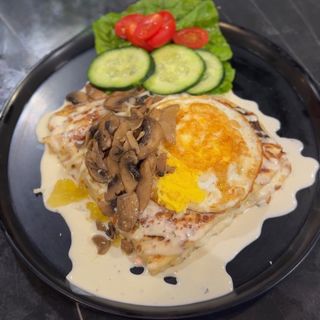 Crêpe Œuf champignon