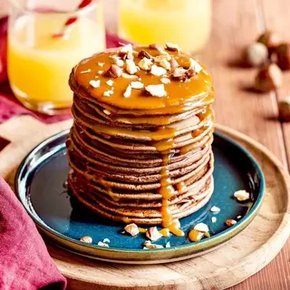 Pancake Caramel Et Amande