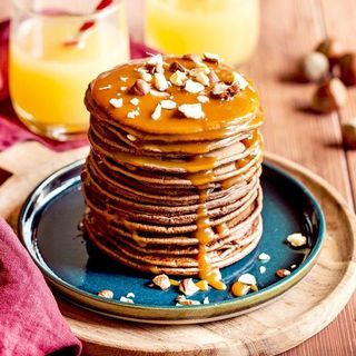 Pancake Caramel Et Amande