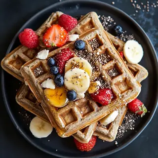 Gaufre Fruits gourmands