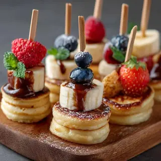 Mini pancakes quatre saison