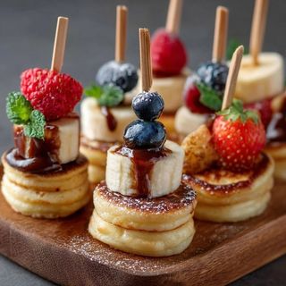 Mini pancakes quatre saison