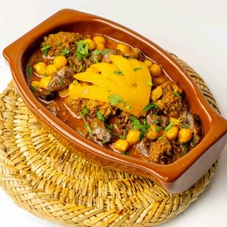 Tqalia aux pois chiches