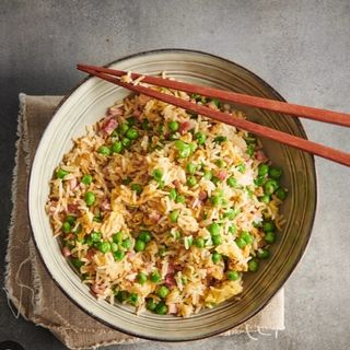 Riz cantonnais au bœuf 