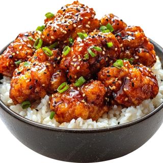 Korean Fried Chicken Bowl