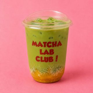 Iced Mango Matcha Latte