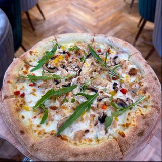 Pizza Poulet Champignons