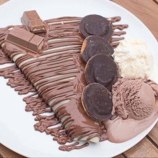 Crêpe kitkat
