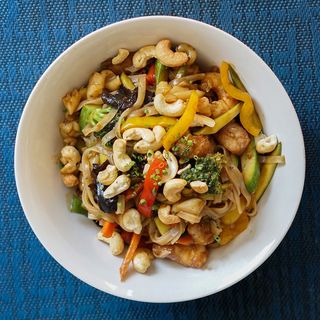 Nouilles Pad Thaï Fruits De Mer