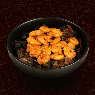 Crevettes Aux Morilles