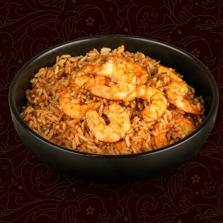 Riz Sauté Aux Crevettes