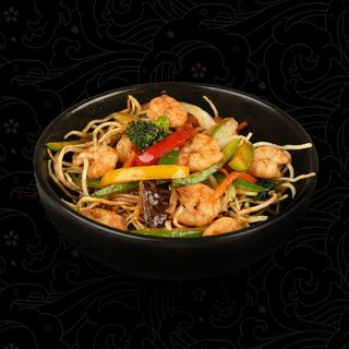 Chow Mein Aux Crevettes