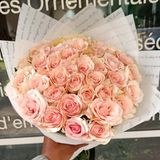 Bouquet de 35 Roses Pastel
