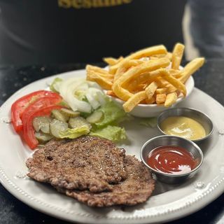 Steak haché + Frites