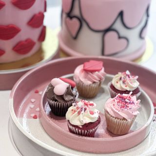 5 Mini Cupcakes Valentine's Day