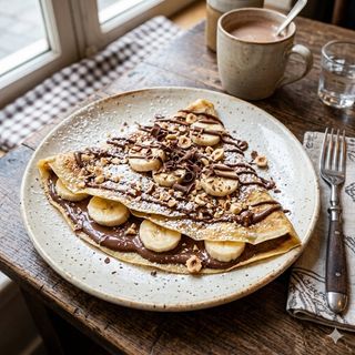 Crepe nutella banane