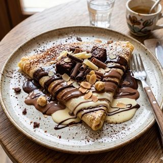 Crepe 3 chocolats
