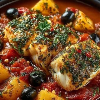 Poisson aux légumes