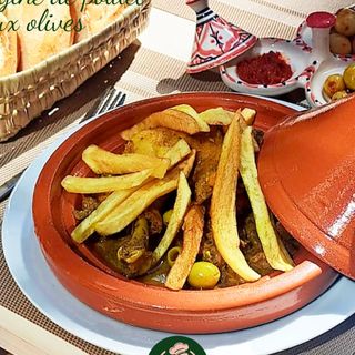 Tajine poulet cuisse