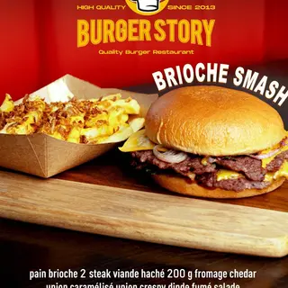 Brioche smash